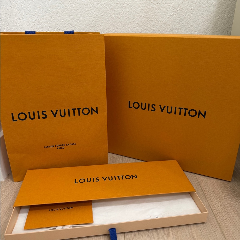 Louis Vuitton Gift Box and Bag